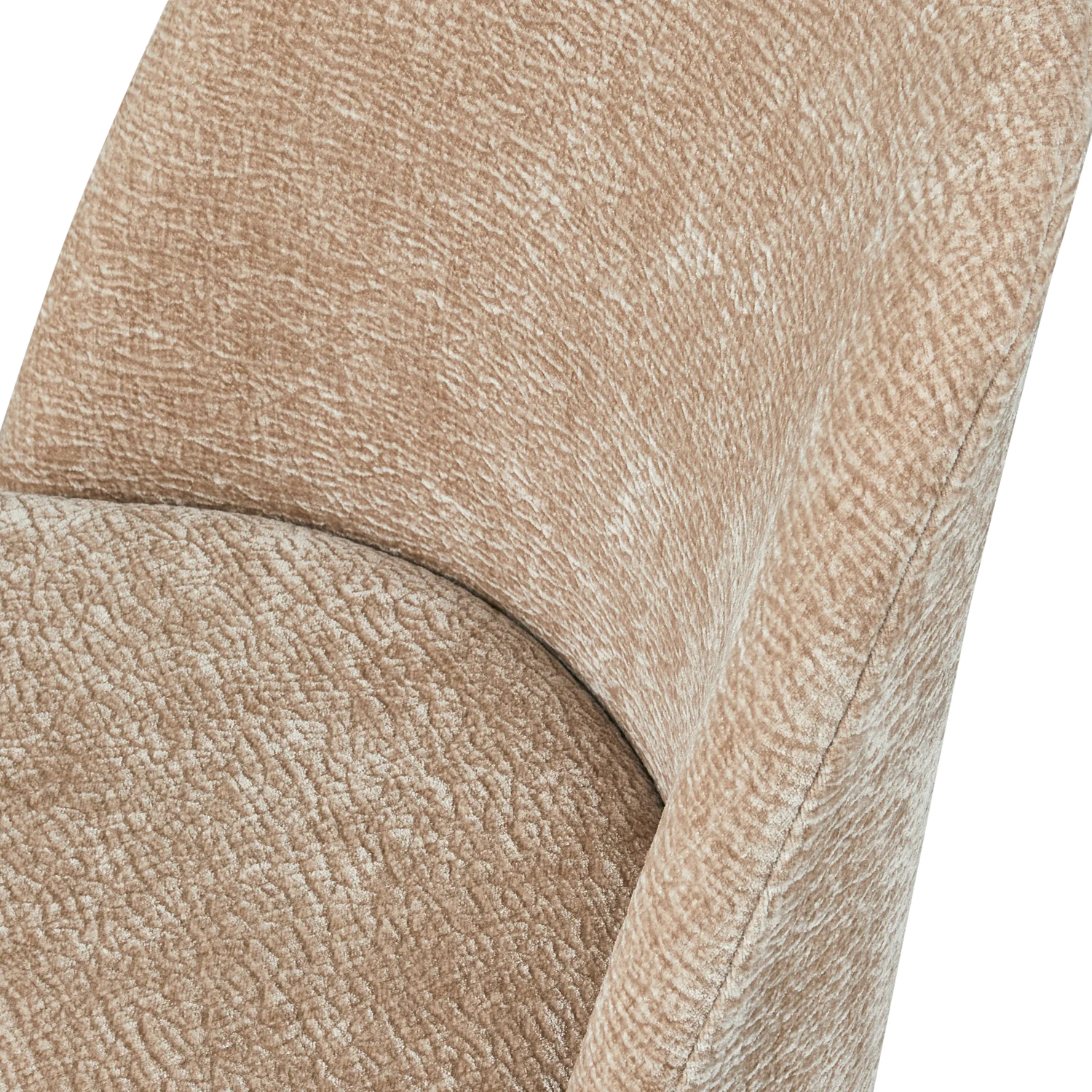 Vogue 3D Sandy chair szenil with a chrome base