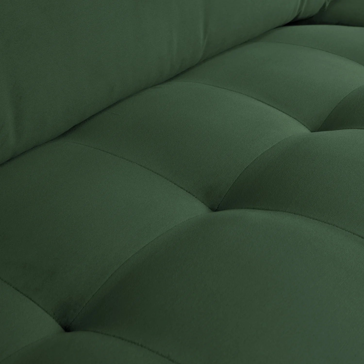 Velvet armchair rodeo classic green
