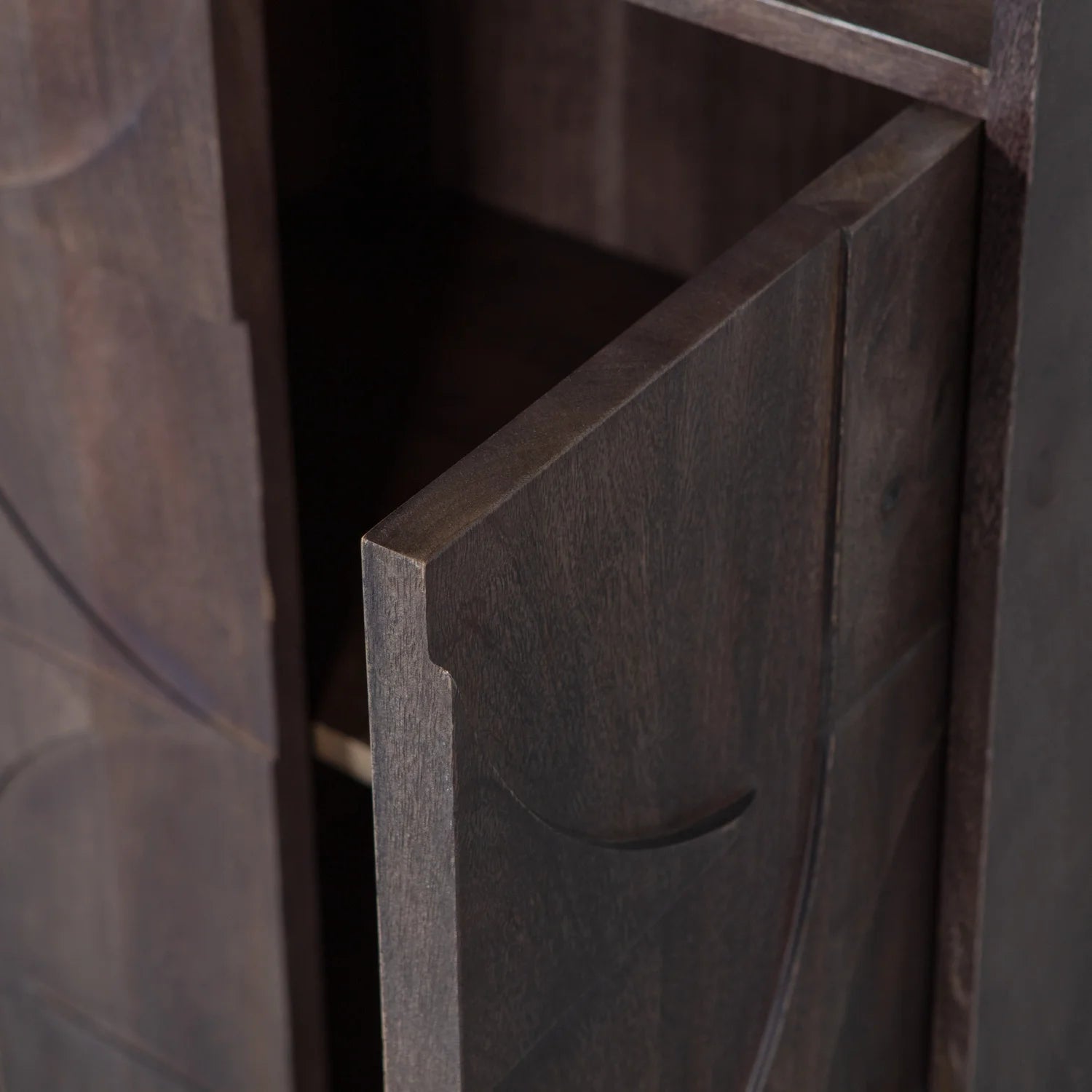 Draw bookcase mango wood