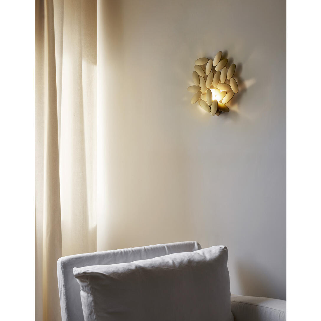 Lampa ścienna FOLIAE srebrny