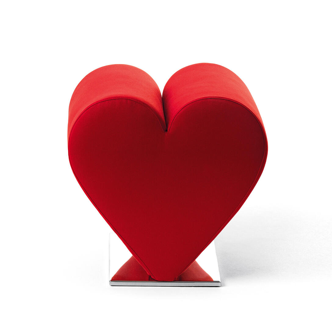 LIEFDE gestoffeerd zitkussen