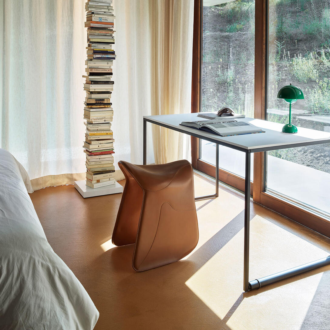 PEPE seat brown leather