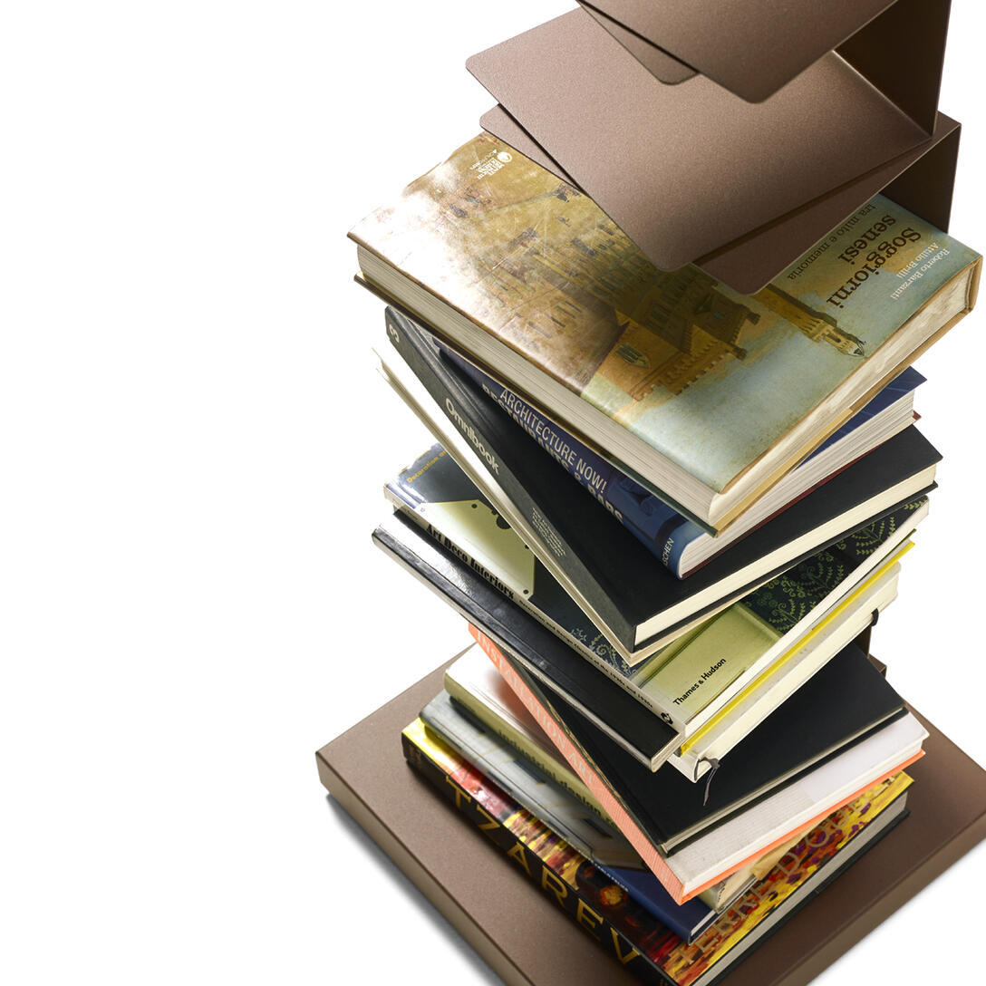 Boekenkast PTOLOMEO ART bruin