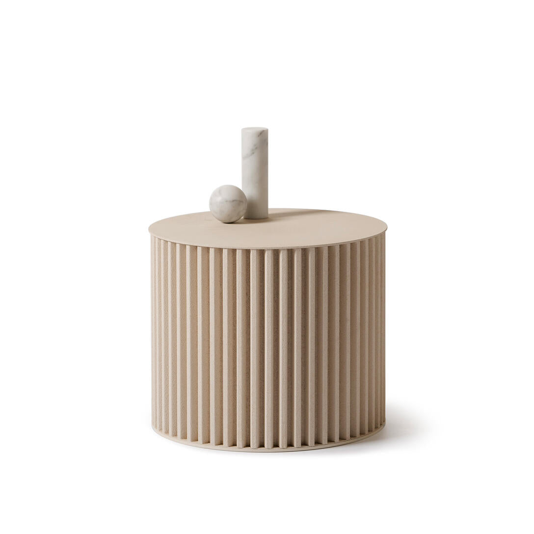 Beiger Couchtisch HERCLINO