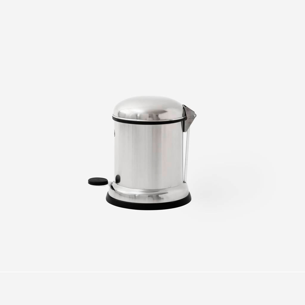 Pedalen prullenbak roestvrij staal