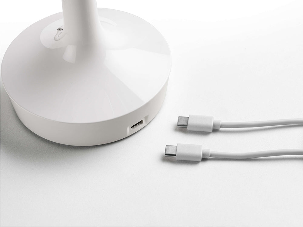 Lampa przenośna BON JOUR UNPLUGGED zielony z transparentnym abażurem