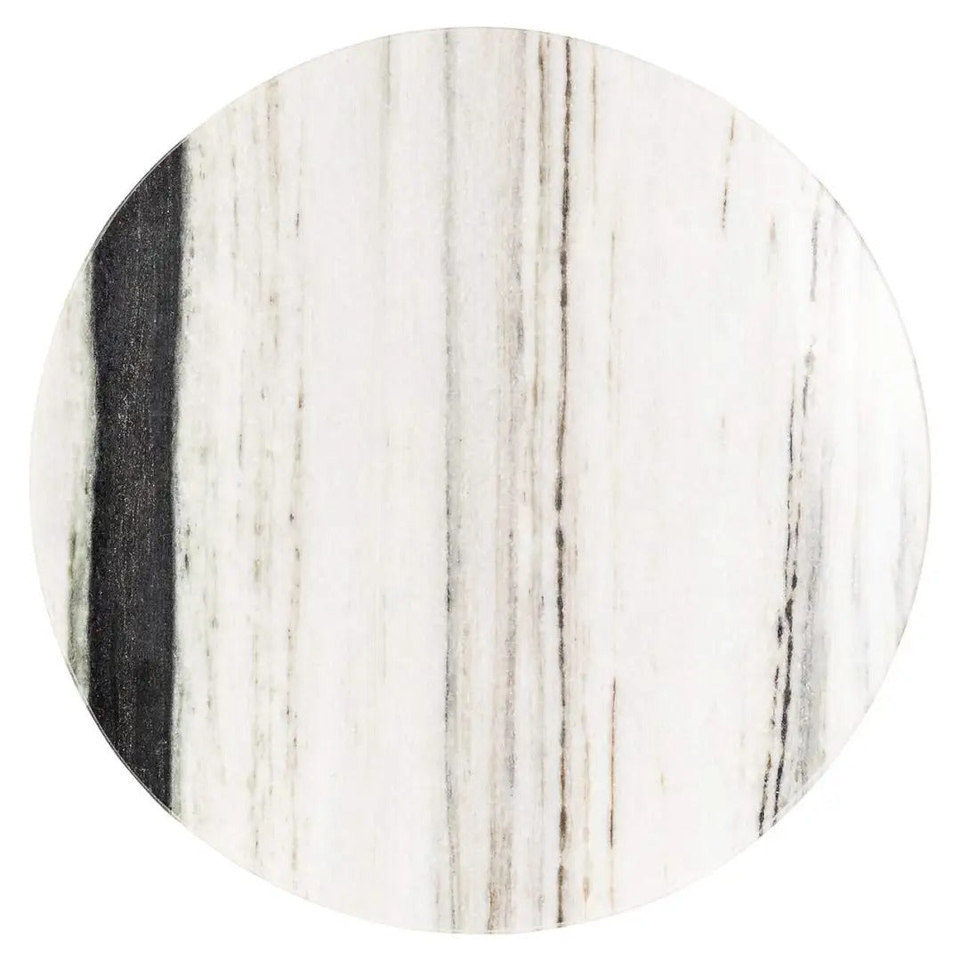 Beistelltisch ISOLDE weißgrau