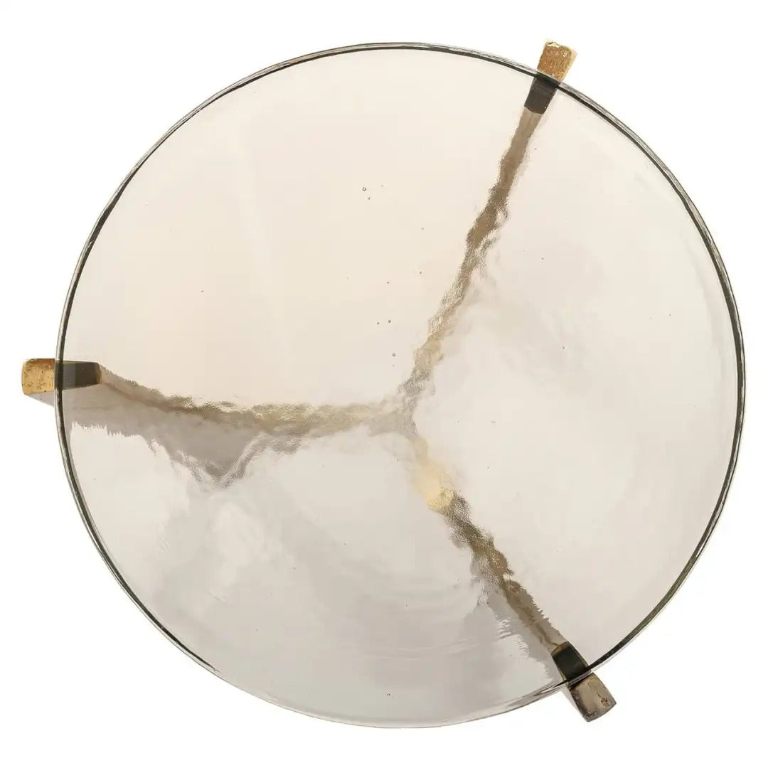 Zijtafel AVERY goud