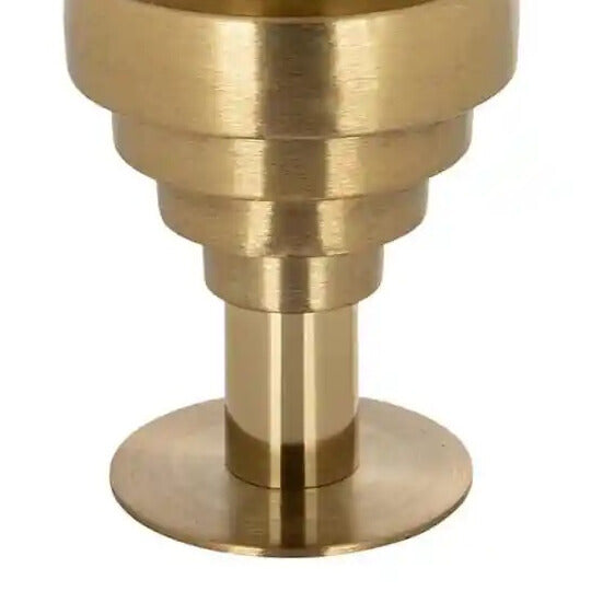 RENAO side table blue top with gold