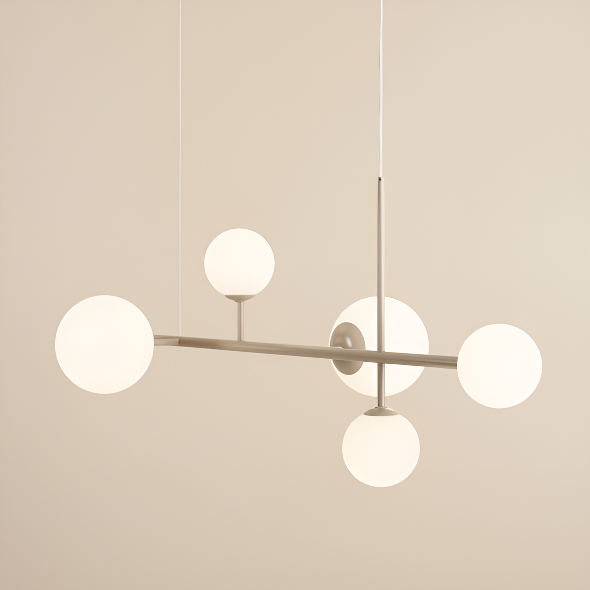 Hanglamp DIONE HEXA beige