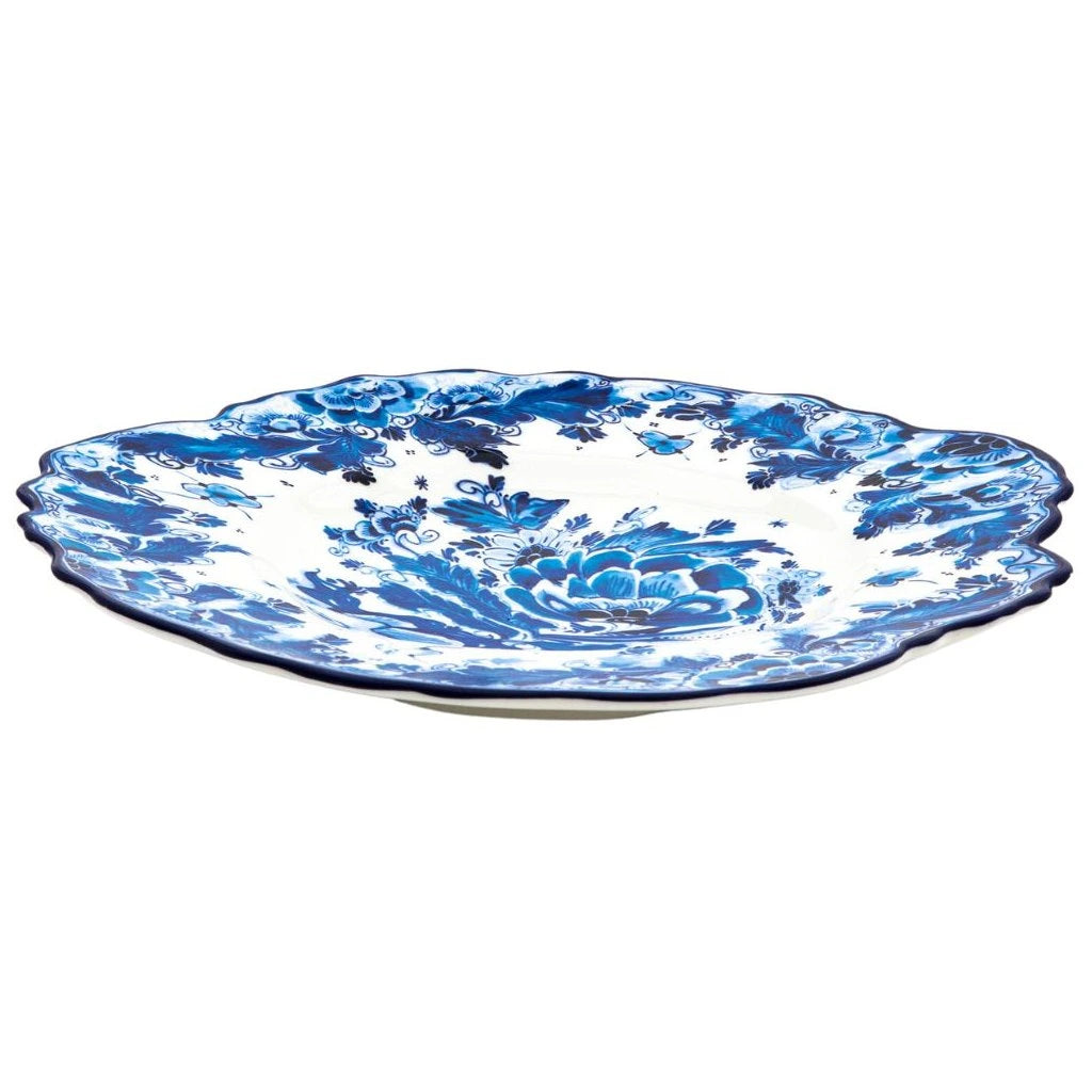 Talerz CLASSIC ON ACID - DELF ROSE porcelanowy – Seletti