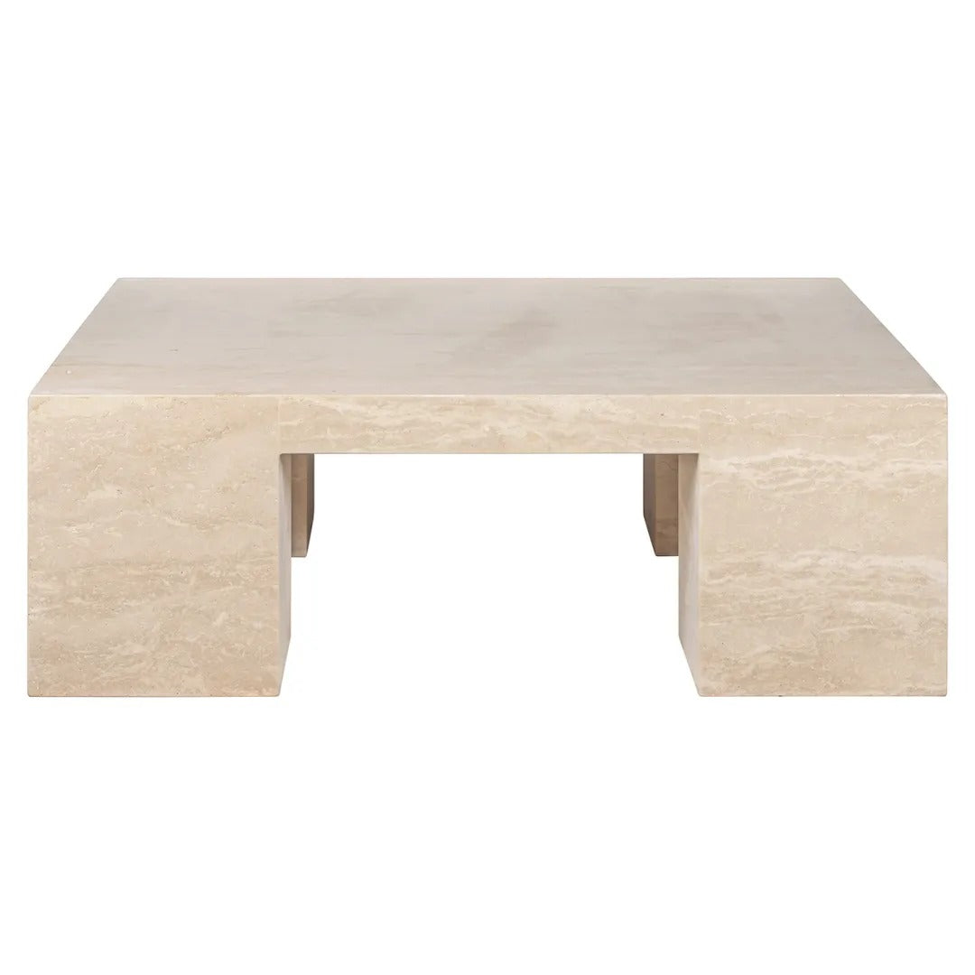 BILTMORE beige travertin salontafel