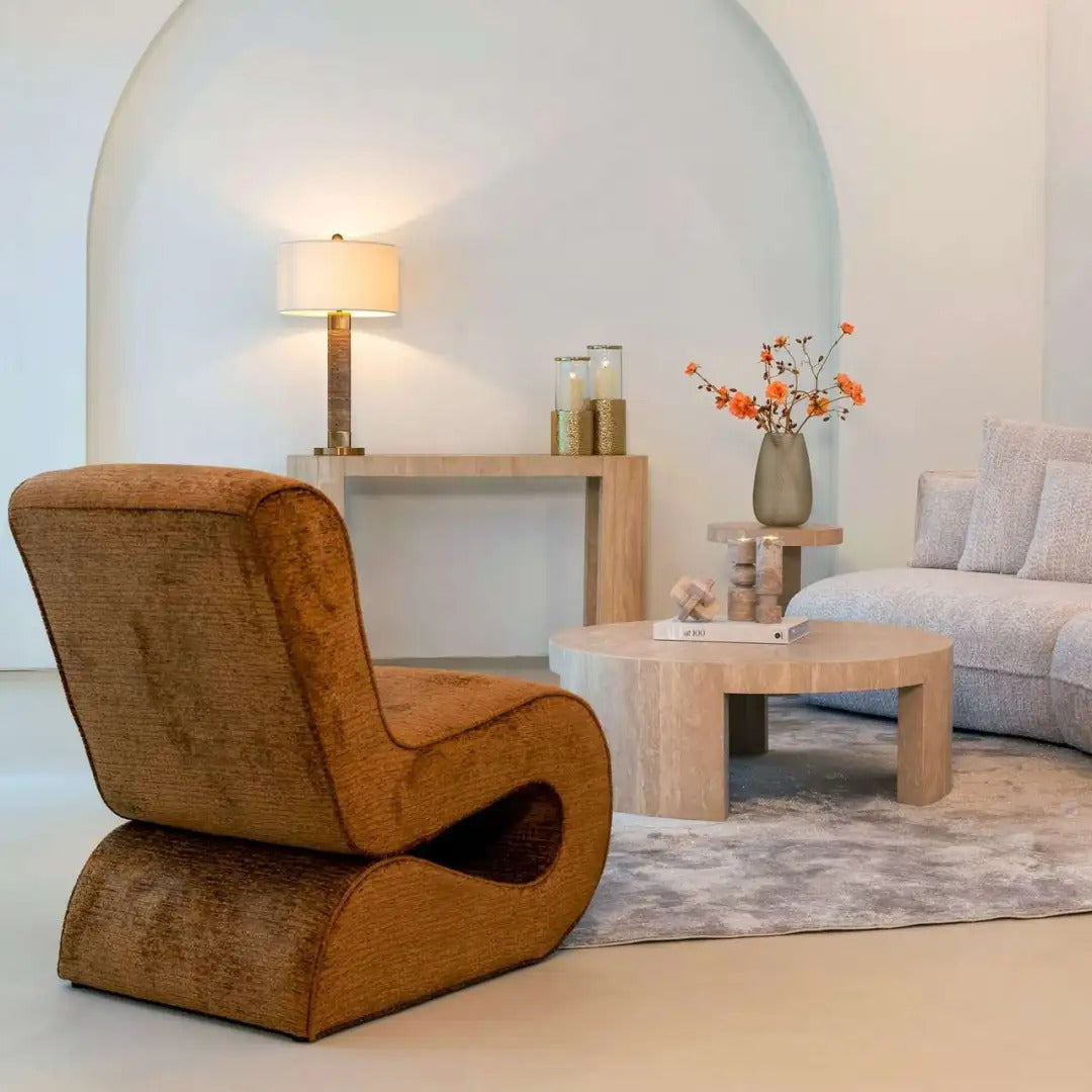 Konsol BILTMORE beige travertin