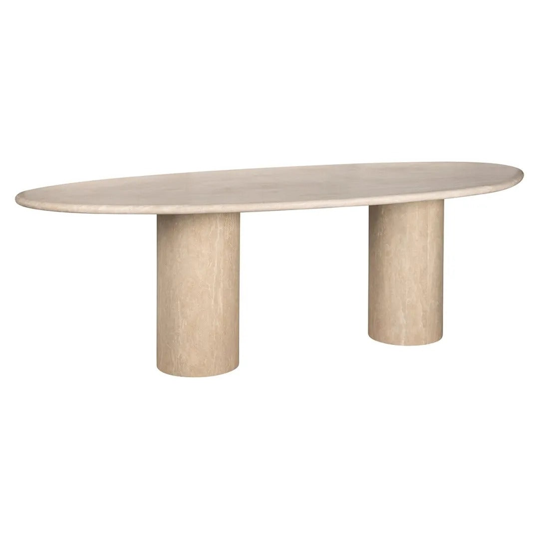RENAISSANCE Beige Travertine Table