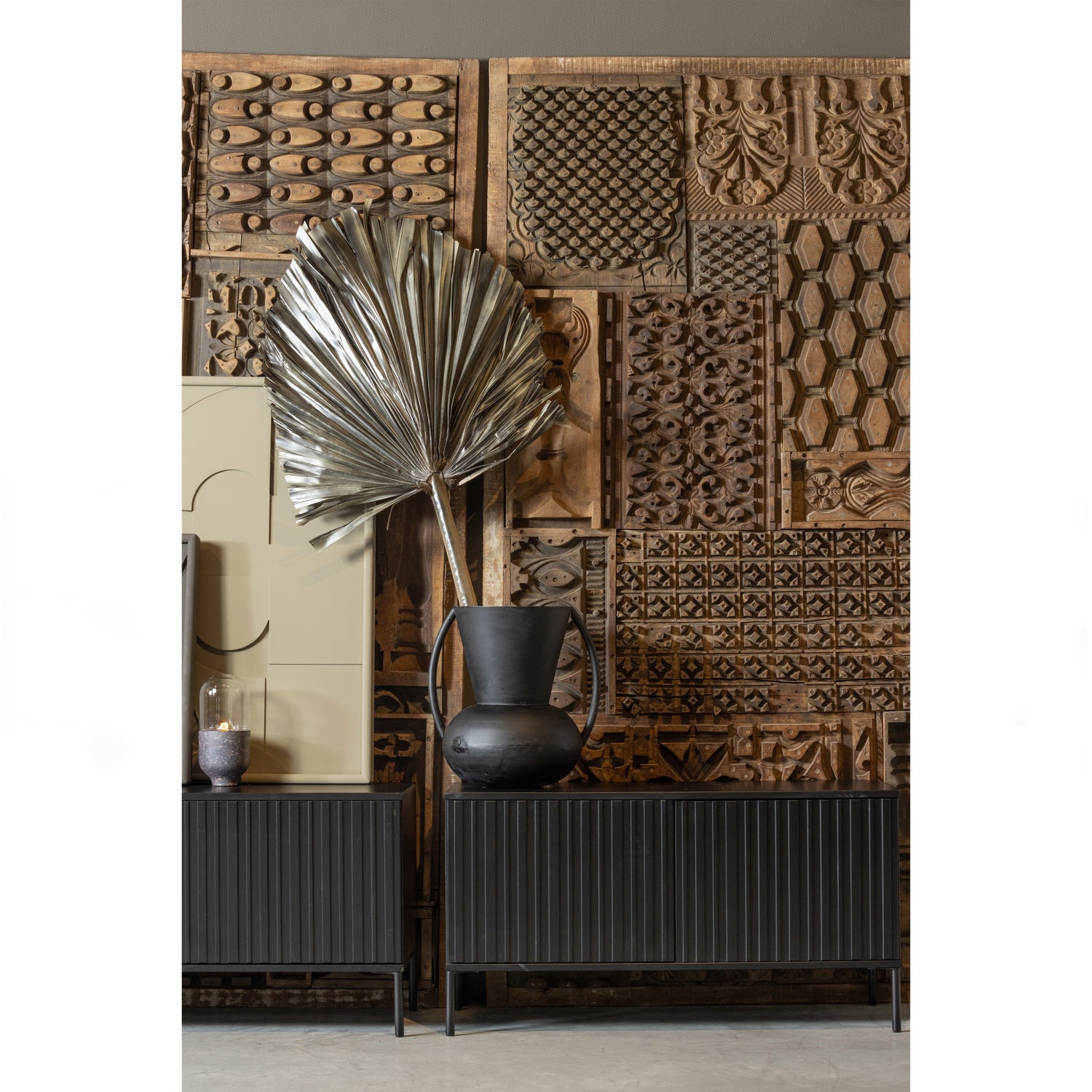 RTV-Sideboard NEW GRAVURE schwarz