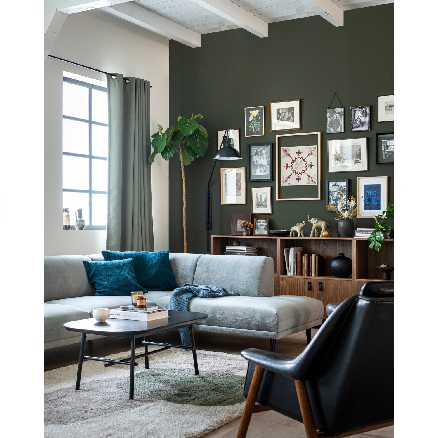Salontafel ELEGANCE zwart