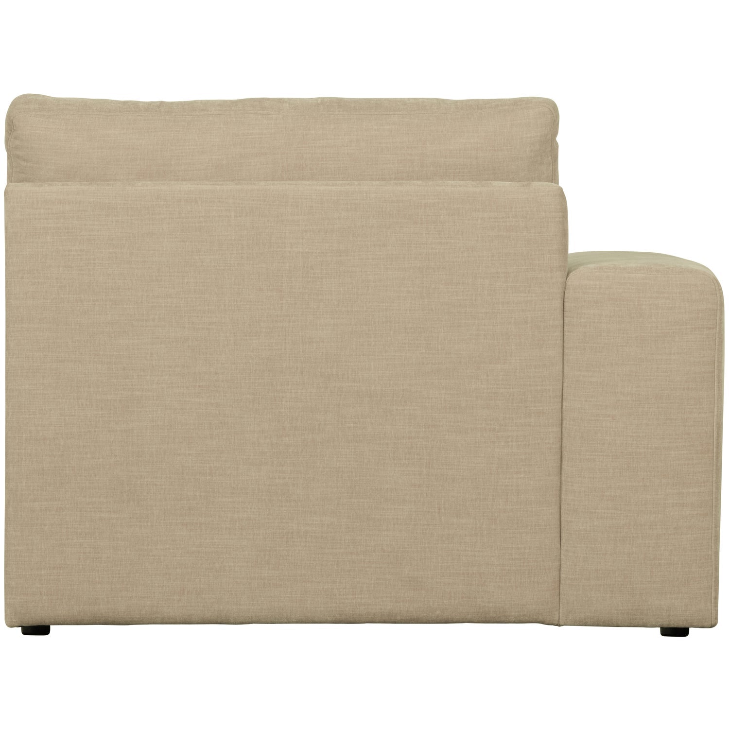Sofa FAMILY - moduł końcowy lewostronny piaskowy – Woood