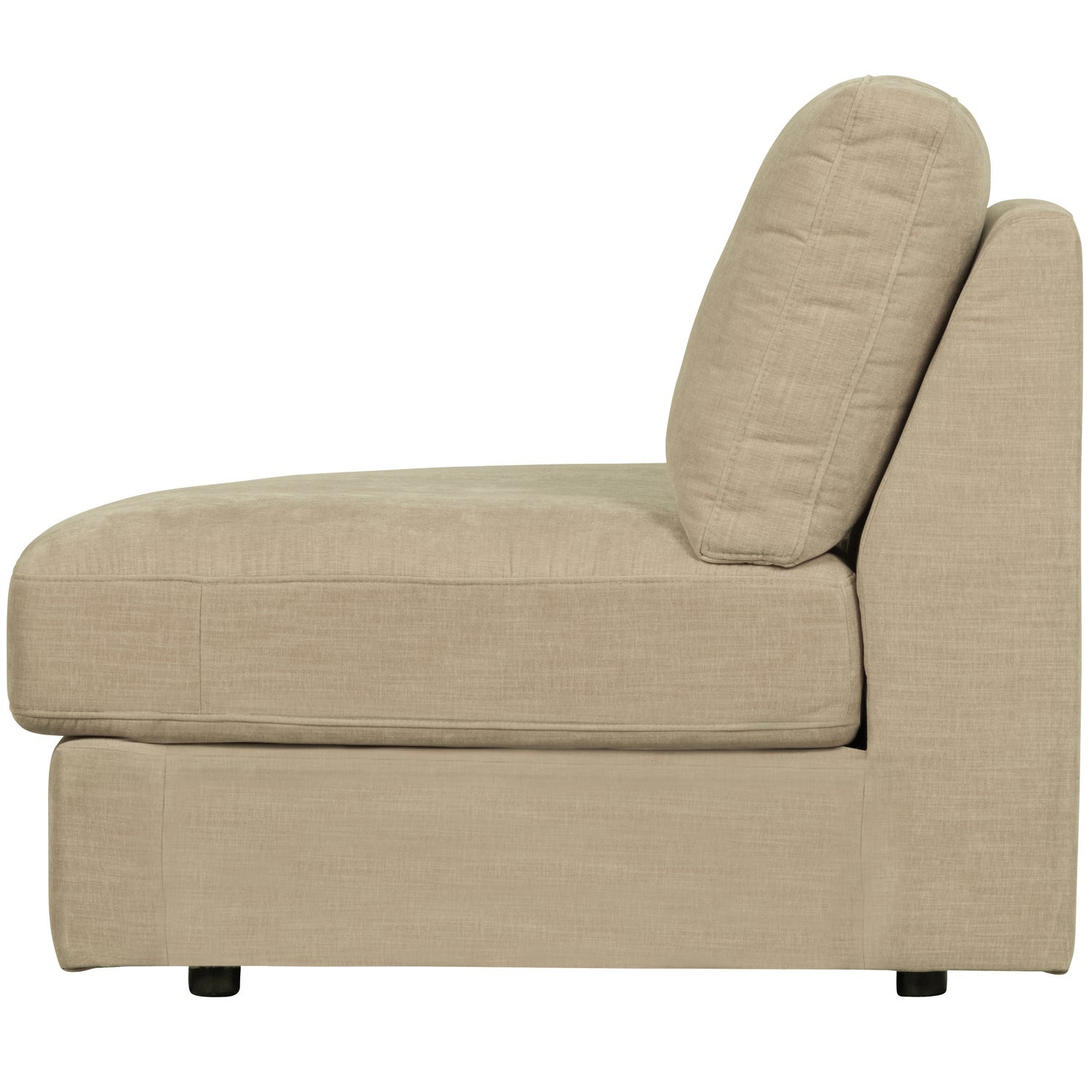 Sofa FAMILY - moduł otwarty lewostronny piaskowy do salonu – Woood