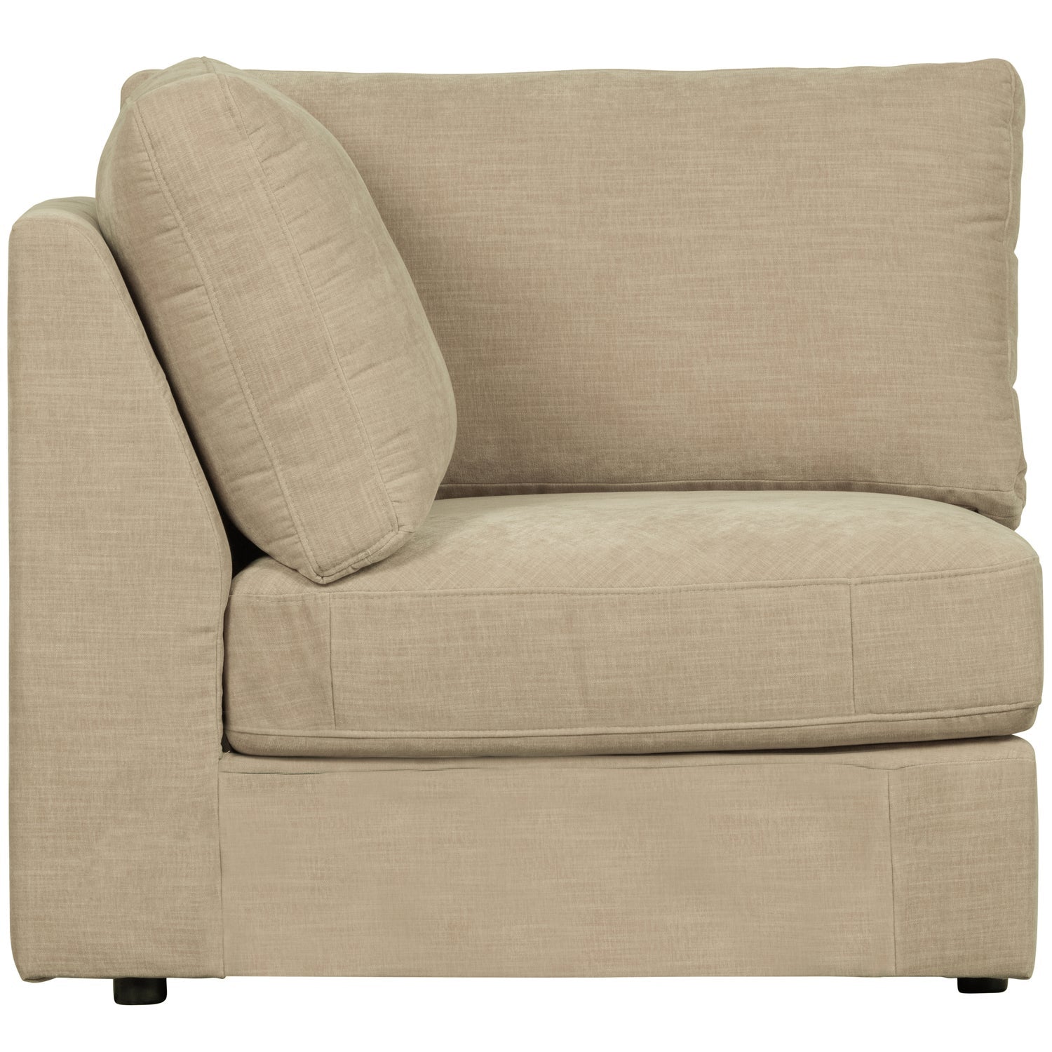 Sofa FAMILY - hoekmodule zandkleurig