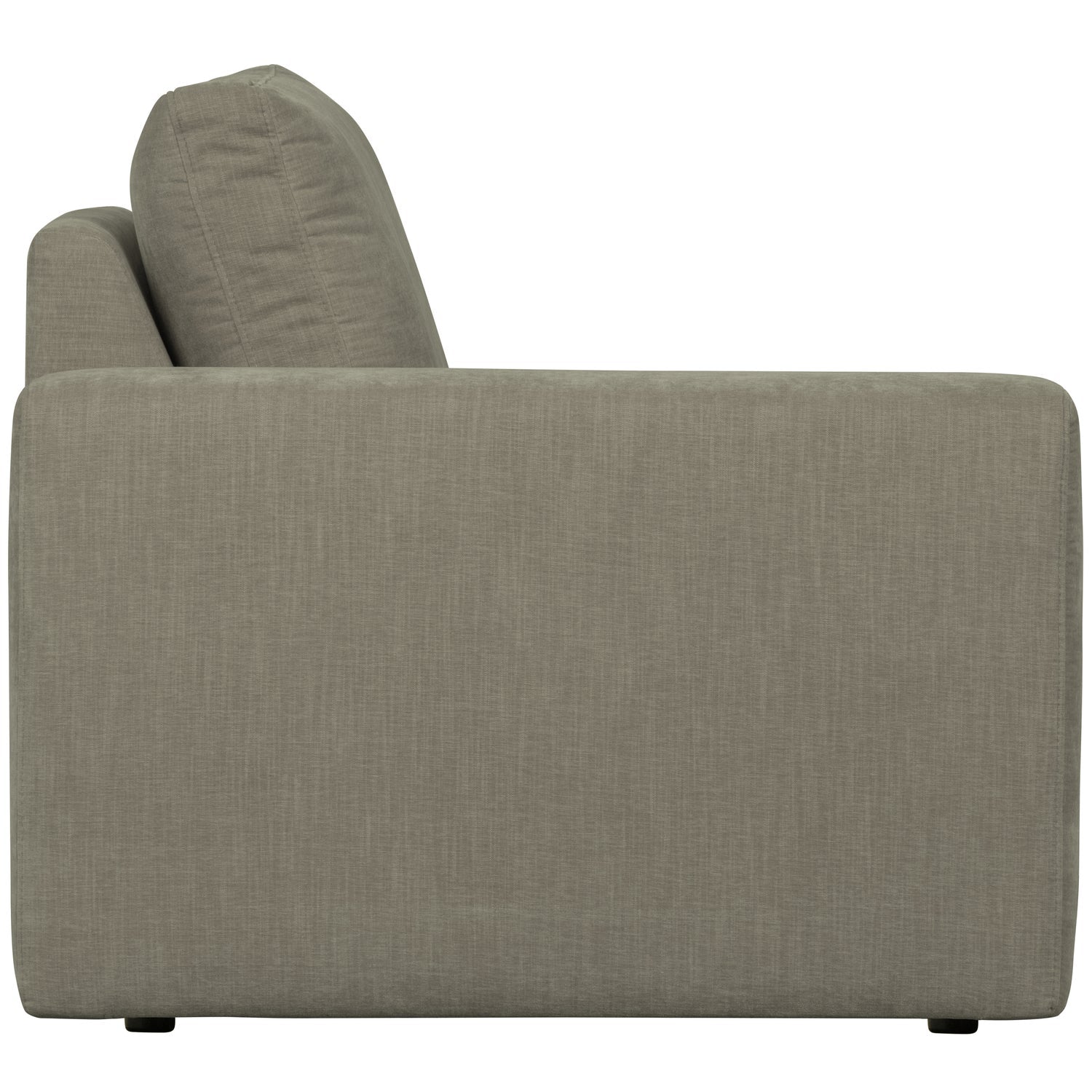 Sofa FAMILY - Endmodul links warmes Grau