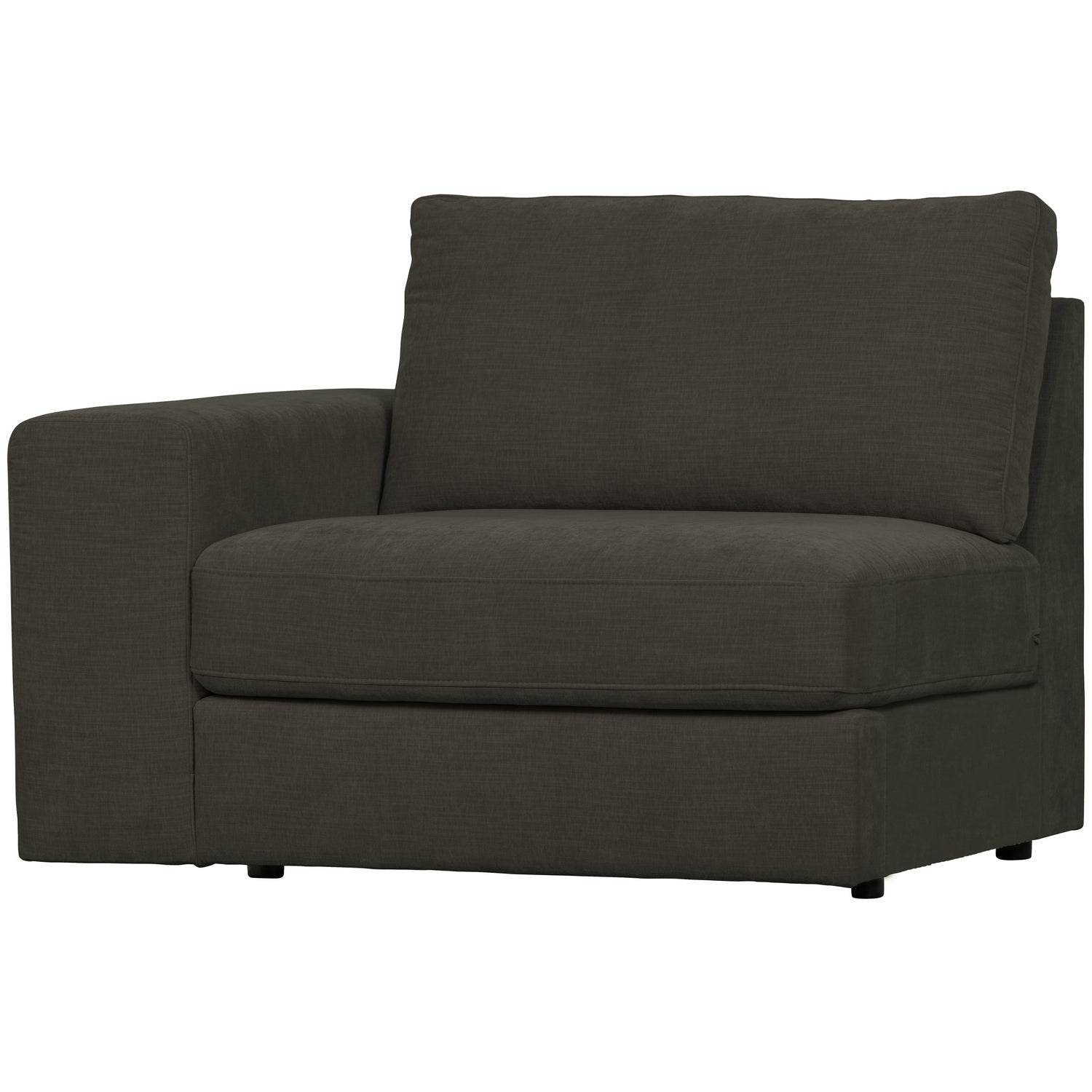 Sofa FAMILY - element końcowy lewostronny antracytowy – Woood