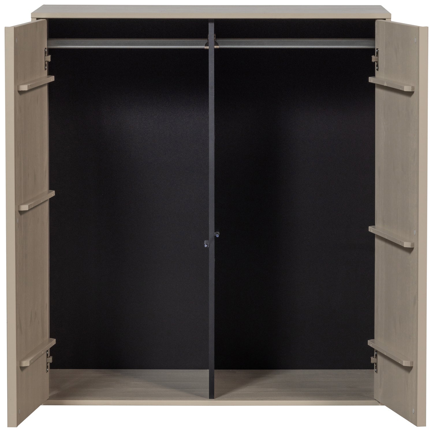 2-Door Wardrobe DAILY Gray-Beige