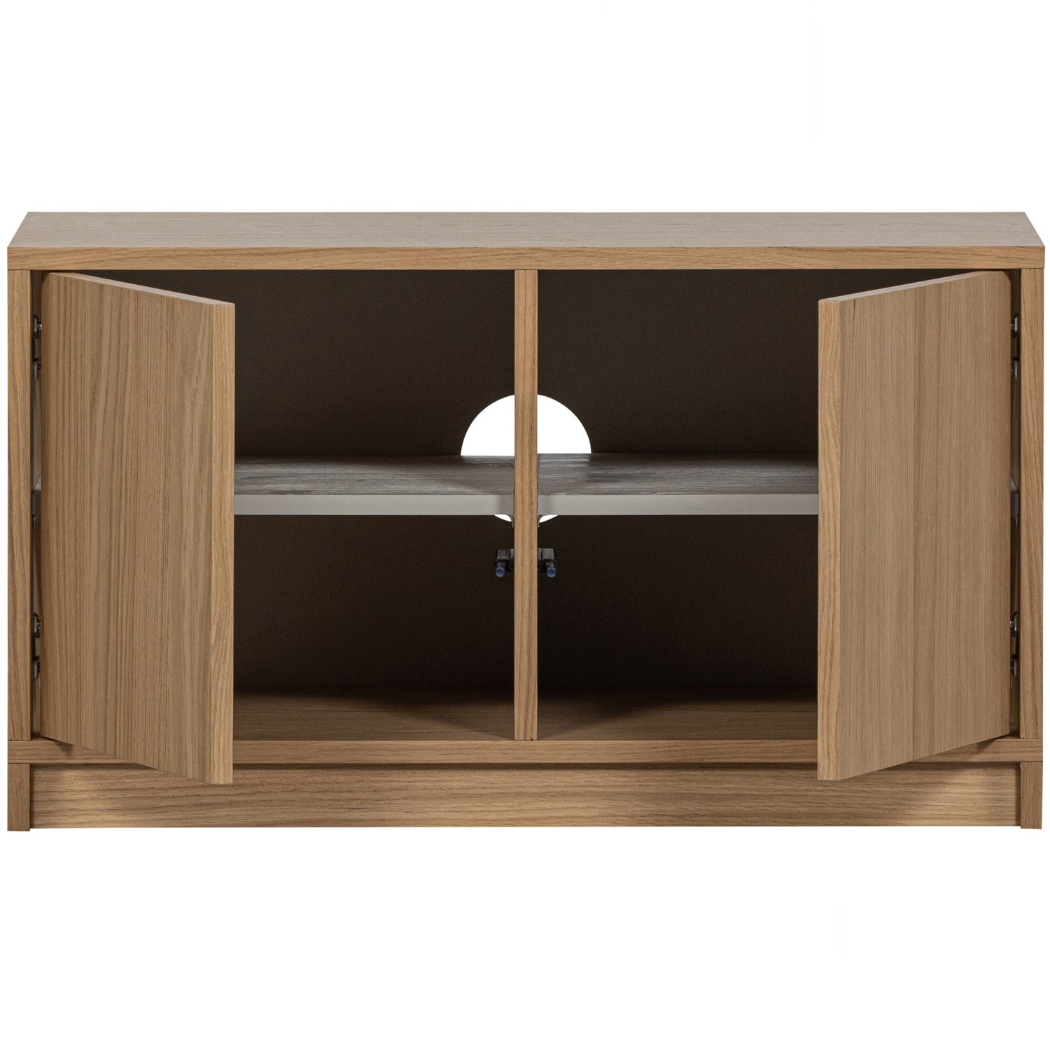 MODULAIR Double Cabinet Oak Veneer