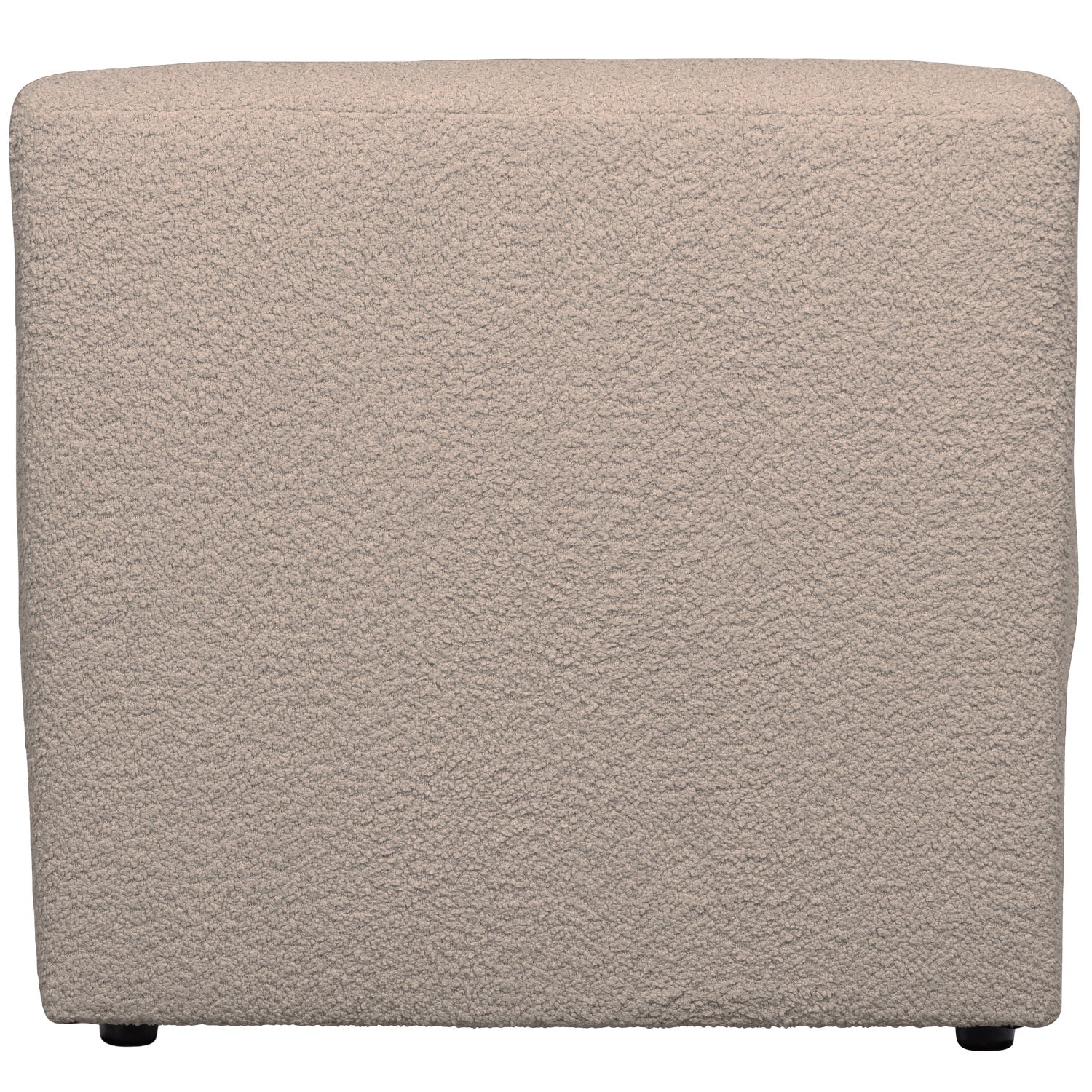 Modulaire bank COCO - zandkleurige boucle element