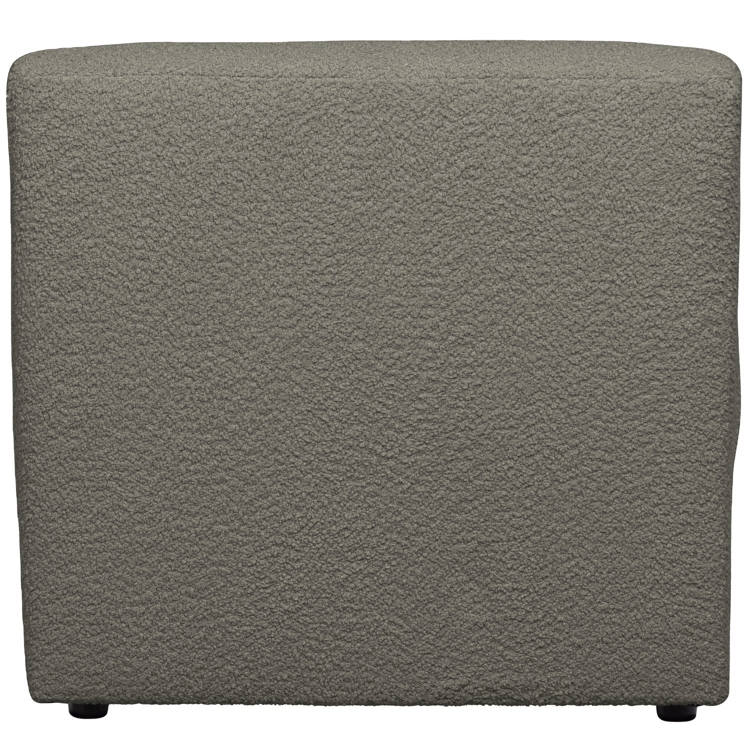 Modulares Sofa COCO - Element in warmem grünen Boucle