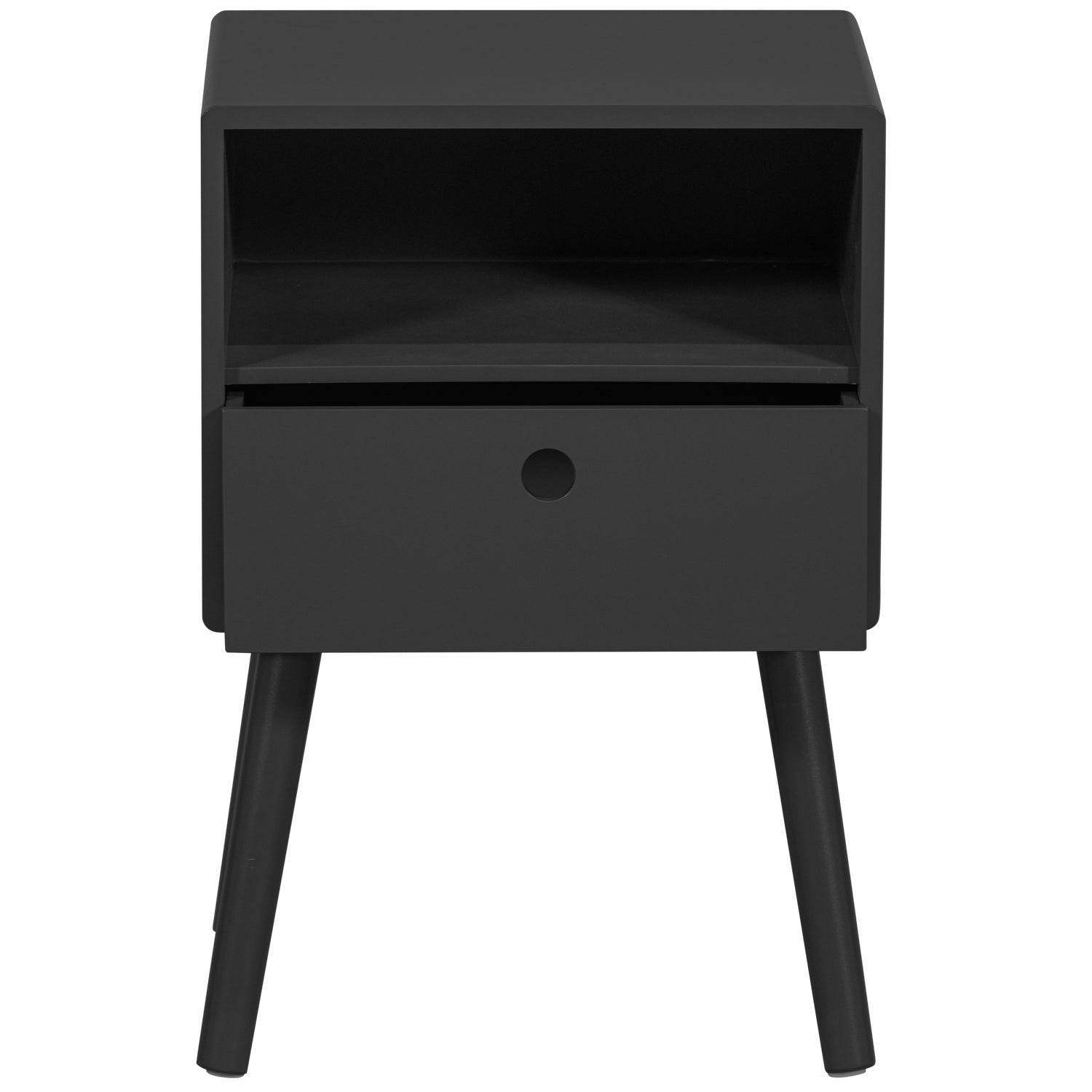 Ozzy black night cabinet