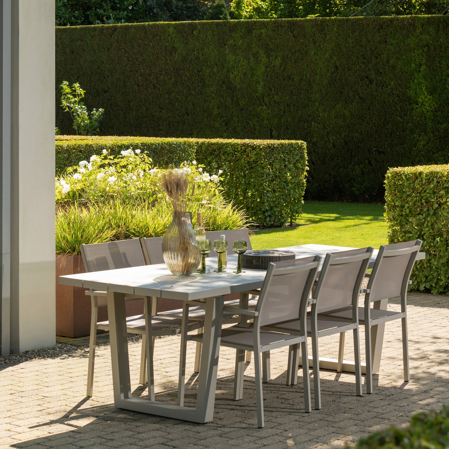 BEAR Sand Grey Garden Table