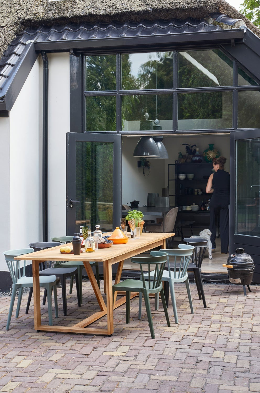 Garden table beaver teak wood