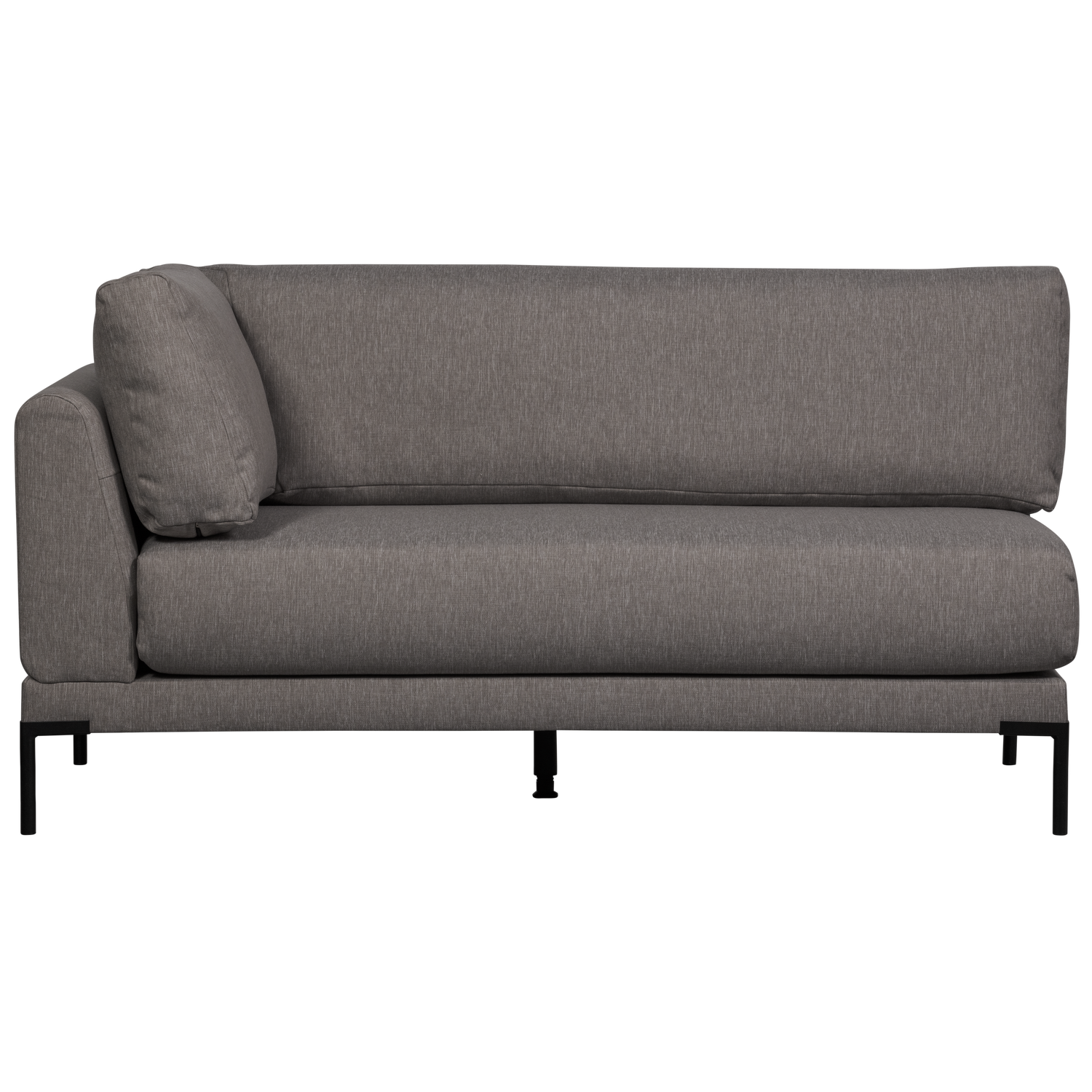 Szezlong prawostronny COUPLE DINING BENCH szary do salonu – Woood