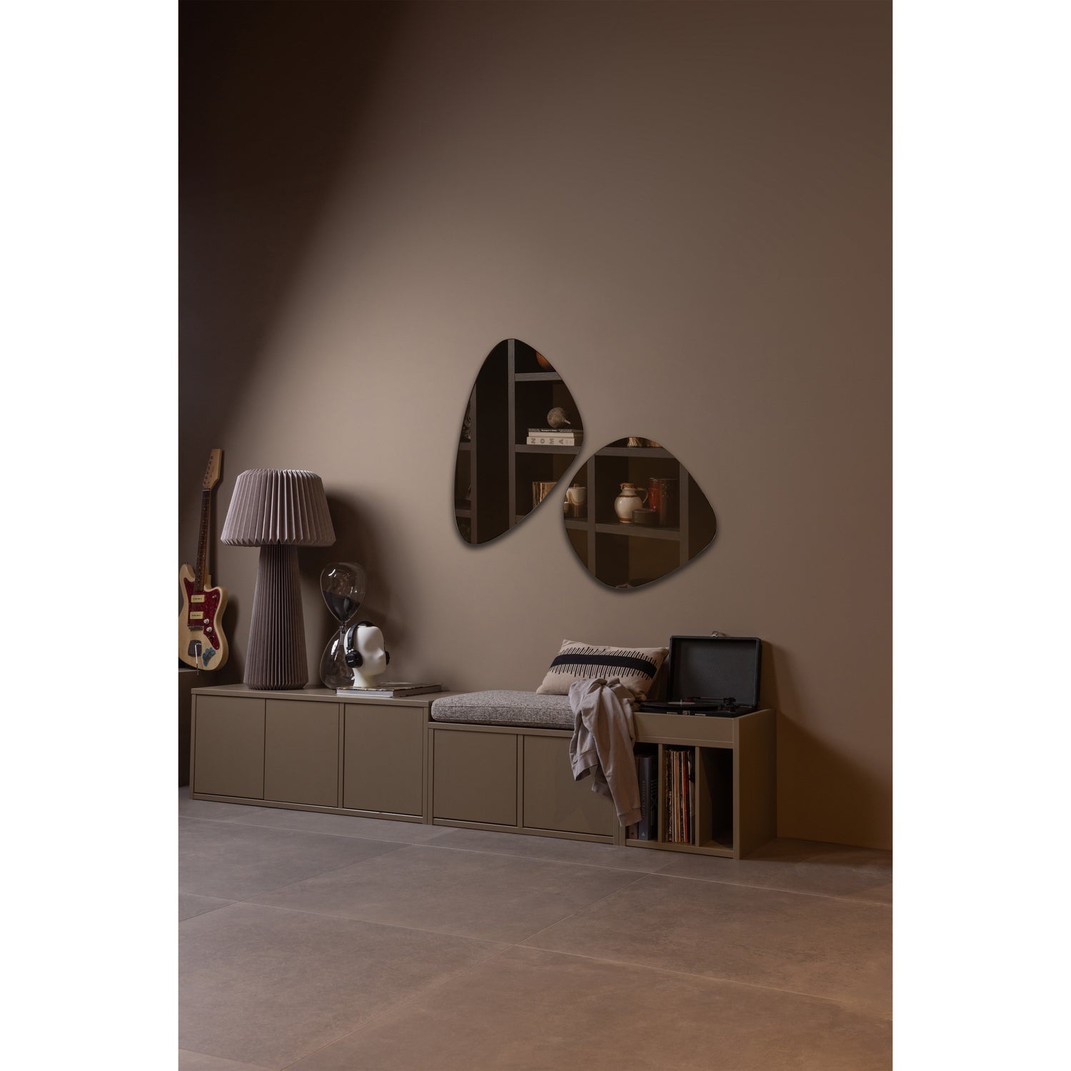 Turner Khaki vinyl cabinet