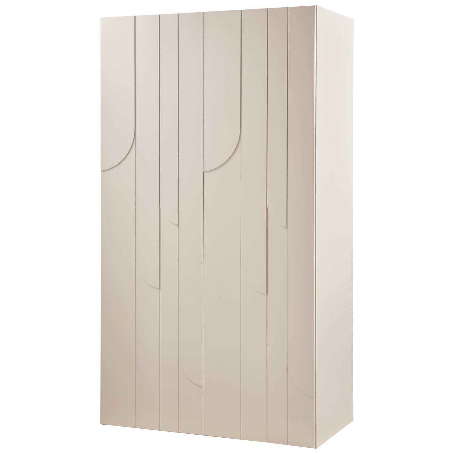 RAIN beige shelving cabinet