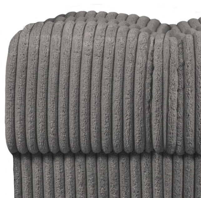 Puff SECOND DATE gray corduroy