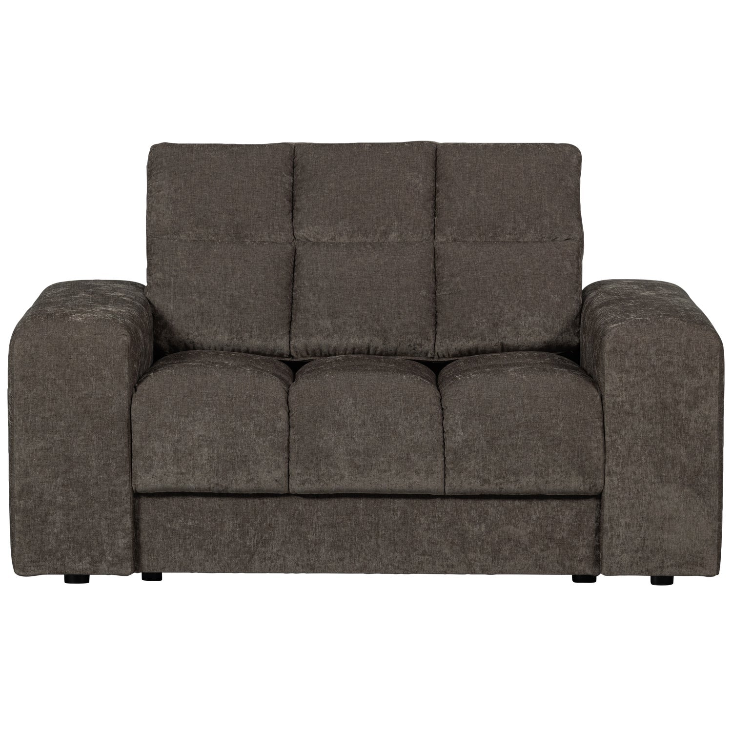 SECOND DATE warm gray loveseat sofa