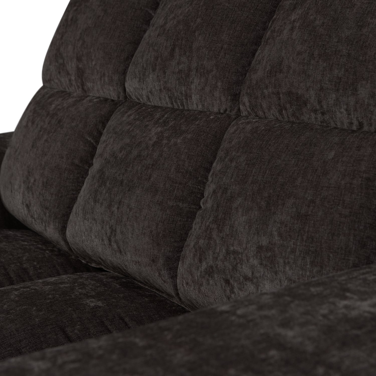 SECOND DATE anthracite loveseat sofa