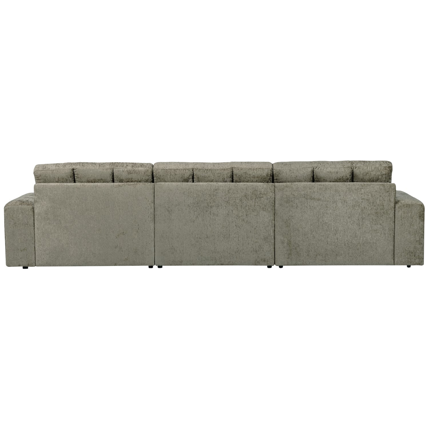 Narożnik lewostronny SECOND DATE - FROST aksamitny – sofa narożna