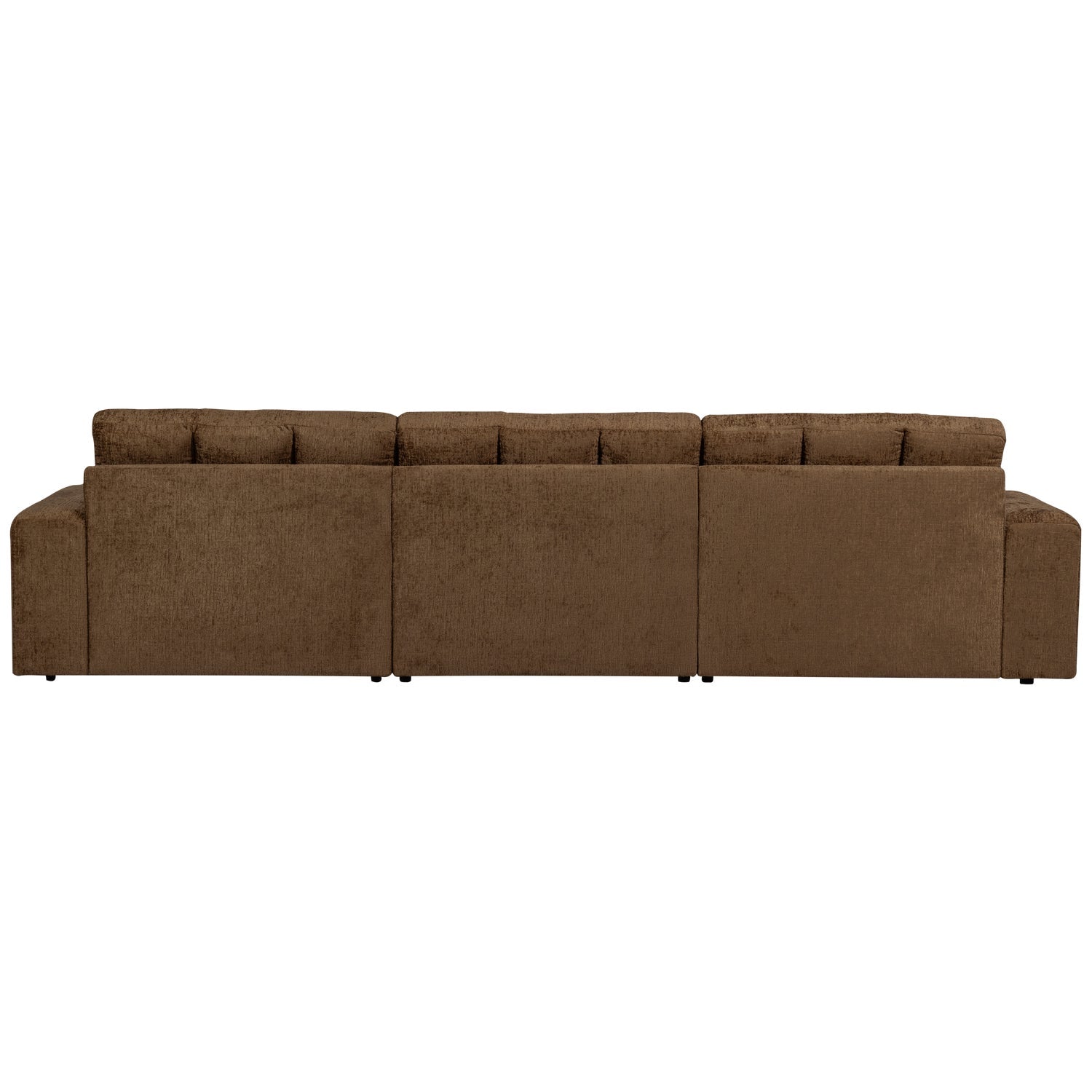 Right-sided Corner Sofa SECOND DATE - BRASS velvet