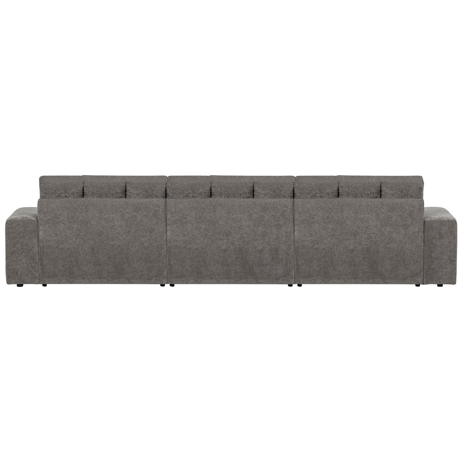 Right-sided corner sofa SECOND DATE mouse gray
