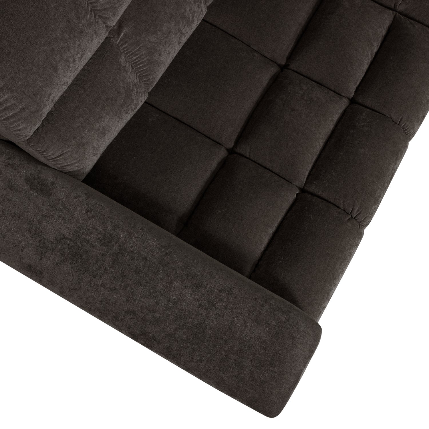 Sofa mit rechter Ecke SECOND DATE in Anthrazit