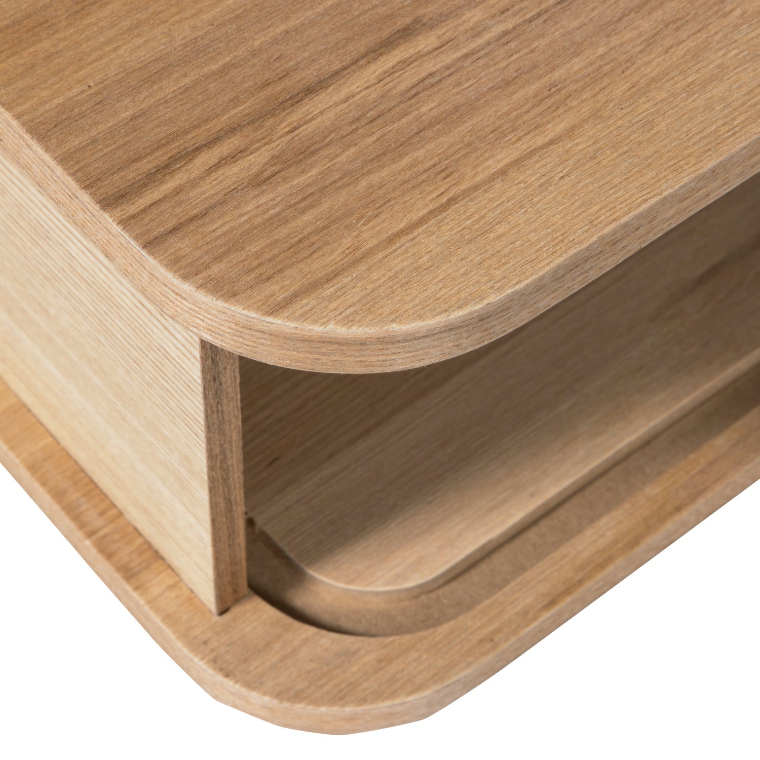 Hängender Nachttisch JENA aus Pappelholz