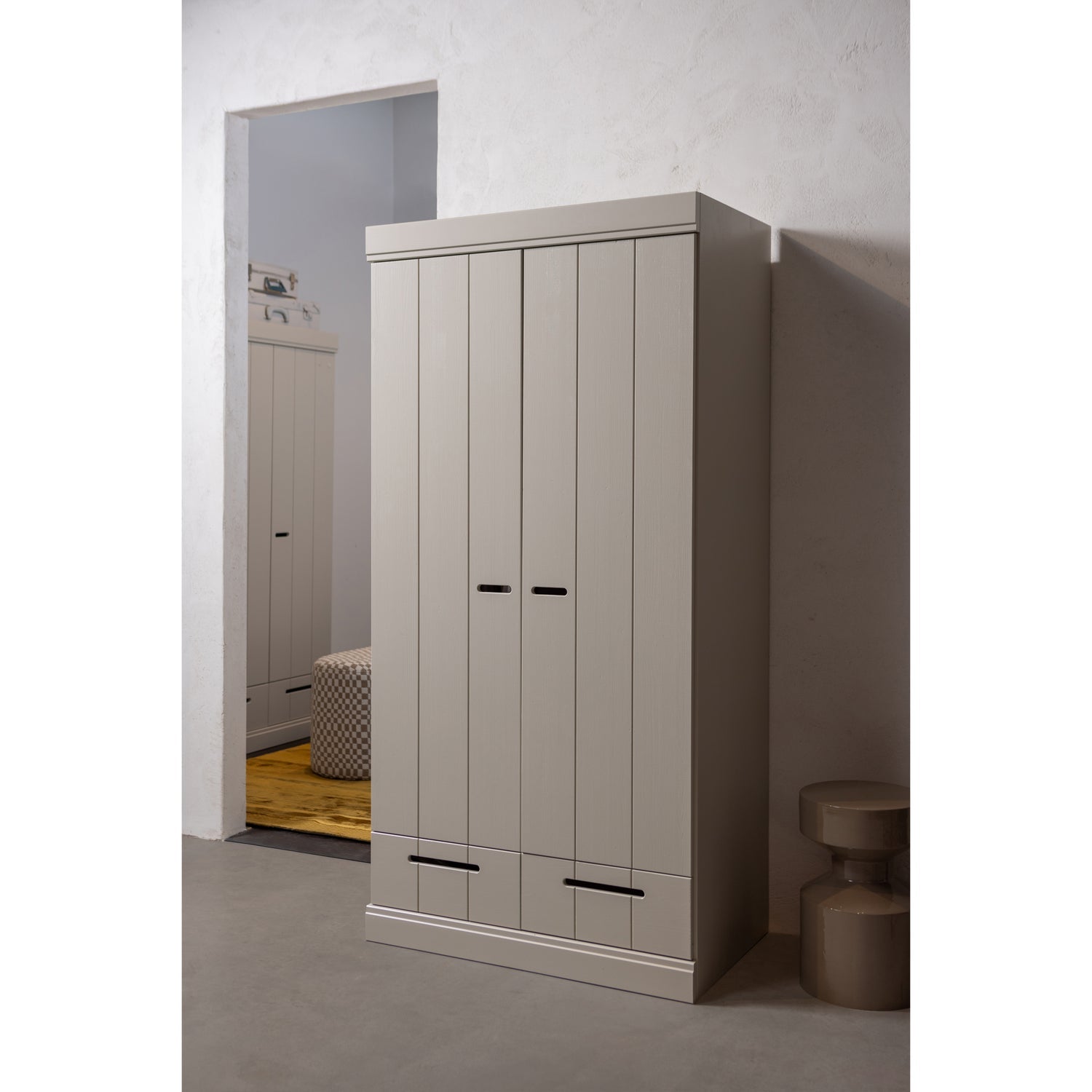 Szafa 2-drzwiowa CONNECT piaskowy