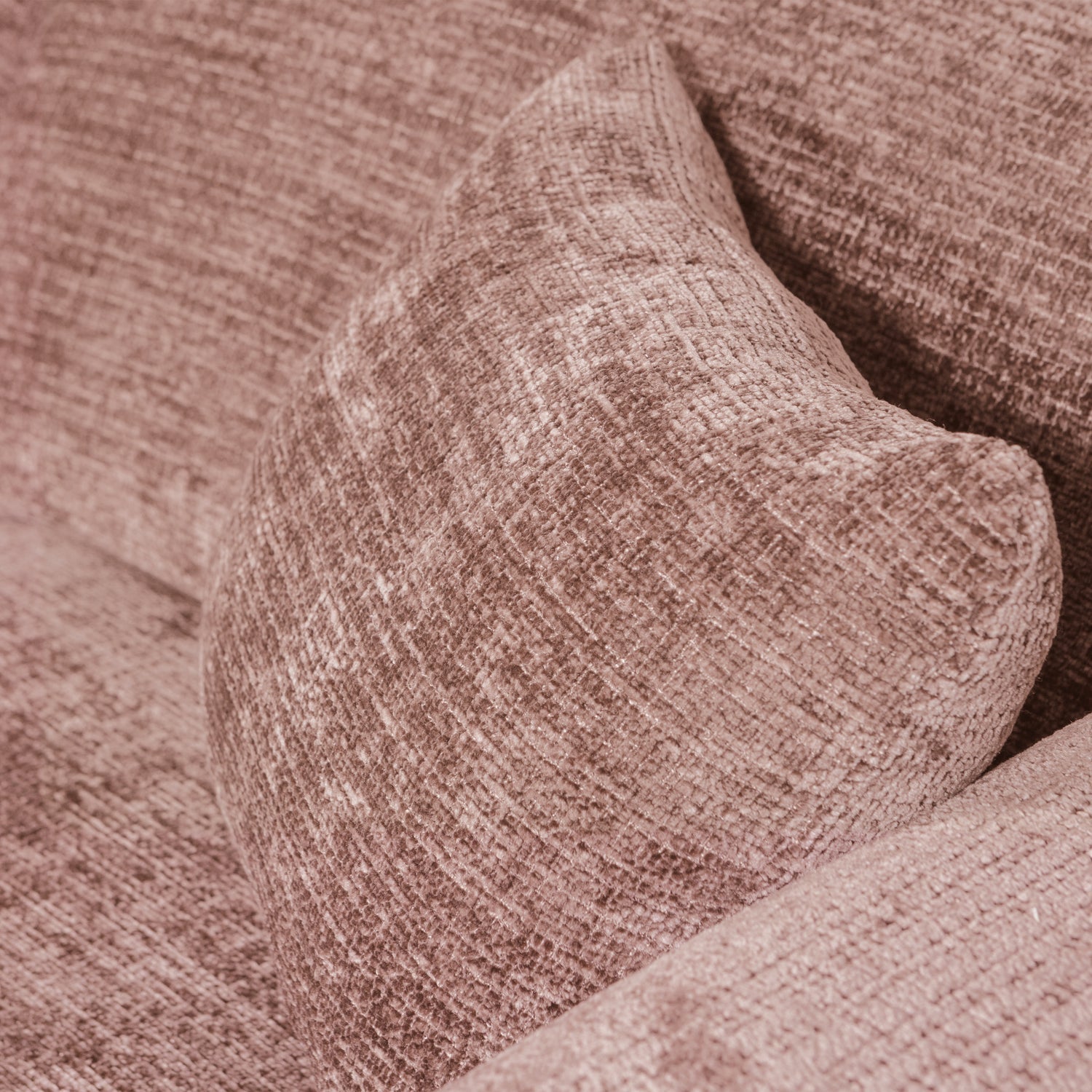 Modulaire linkerhoekbank CLOUD roze