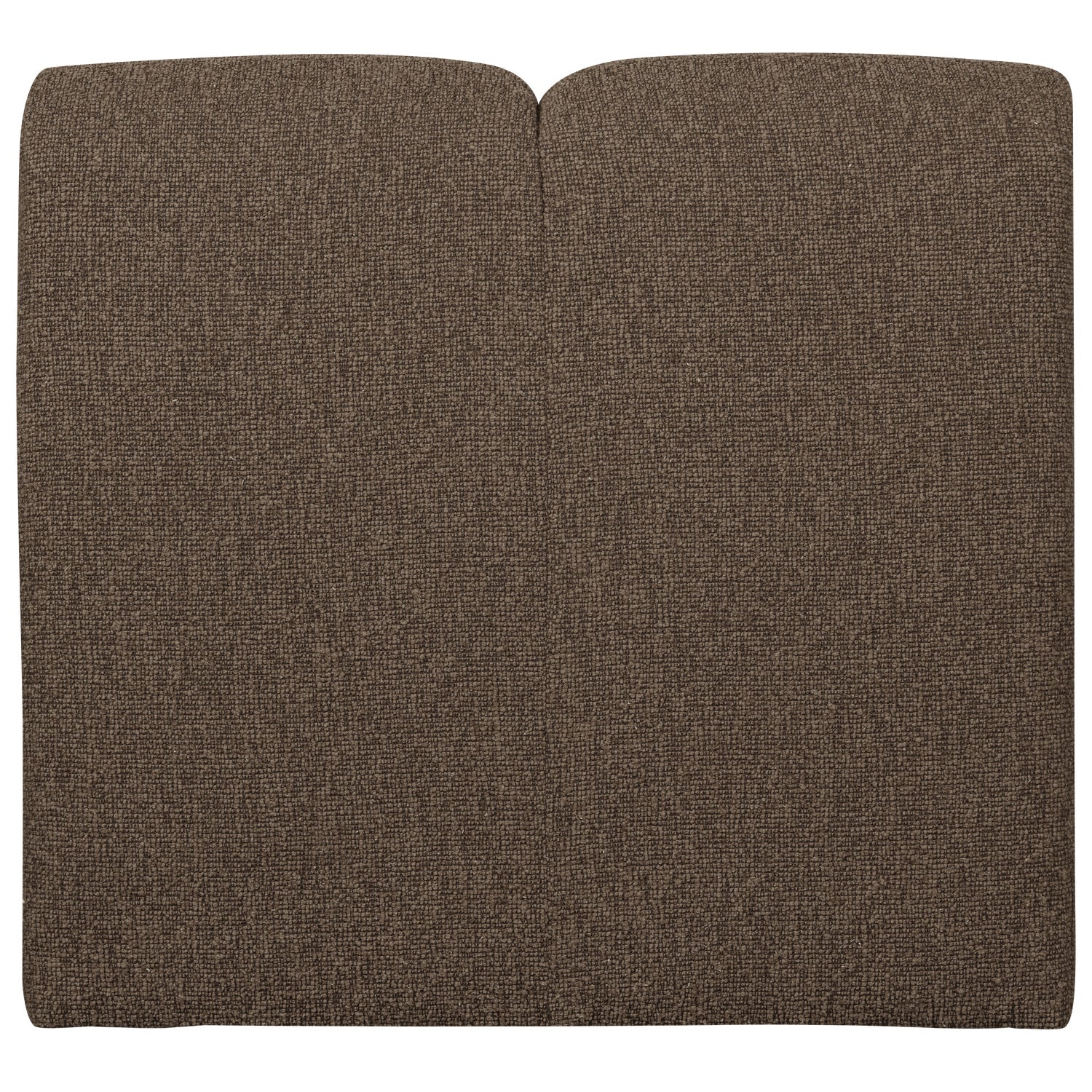 MOJO modular sofa - 1-seater dark brown bouclé element