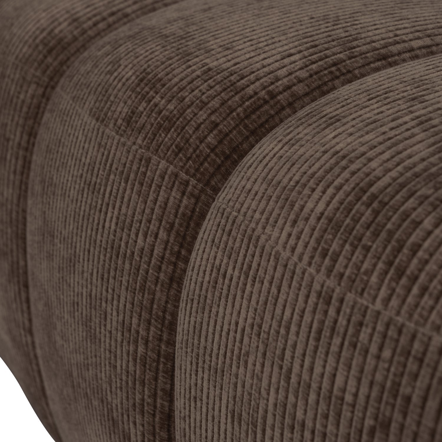 MOJO bank donkerbruin corduroy