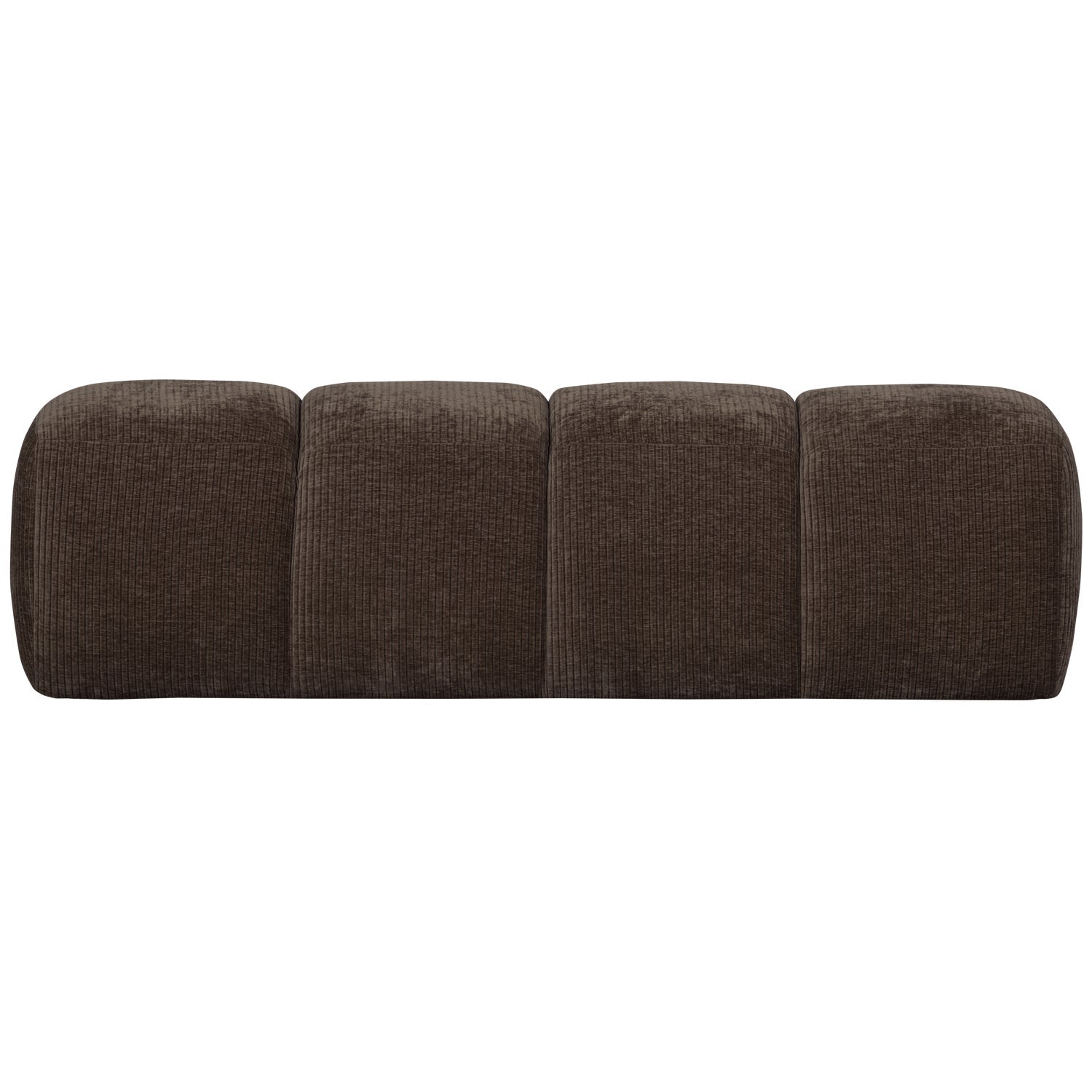 MOJO bank donkerbruin corduroy