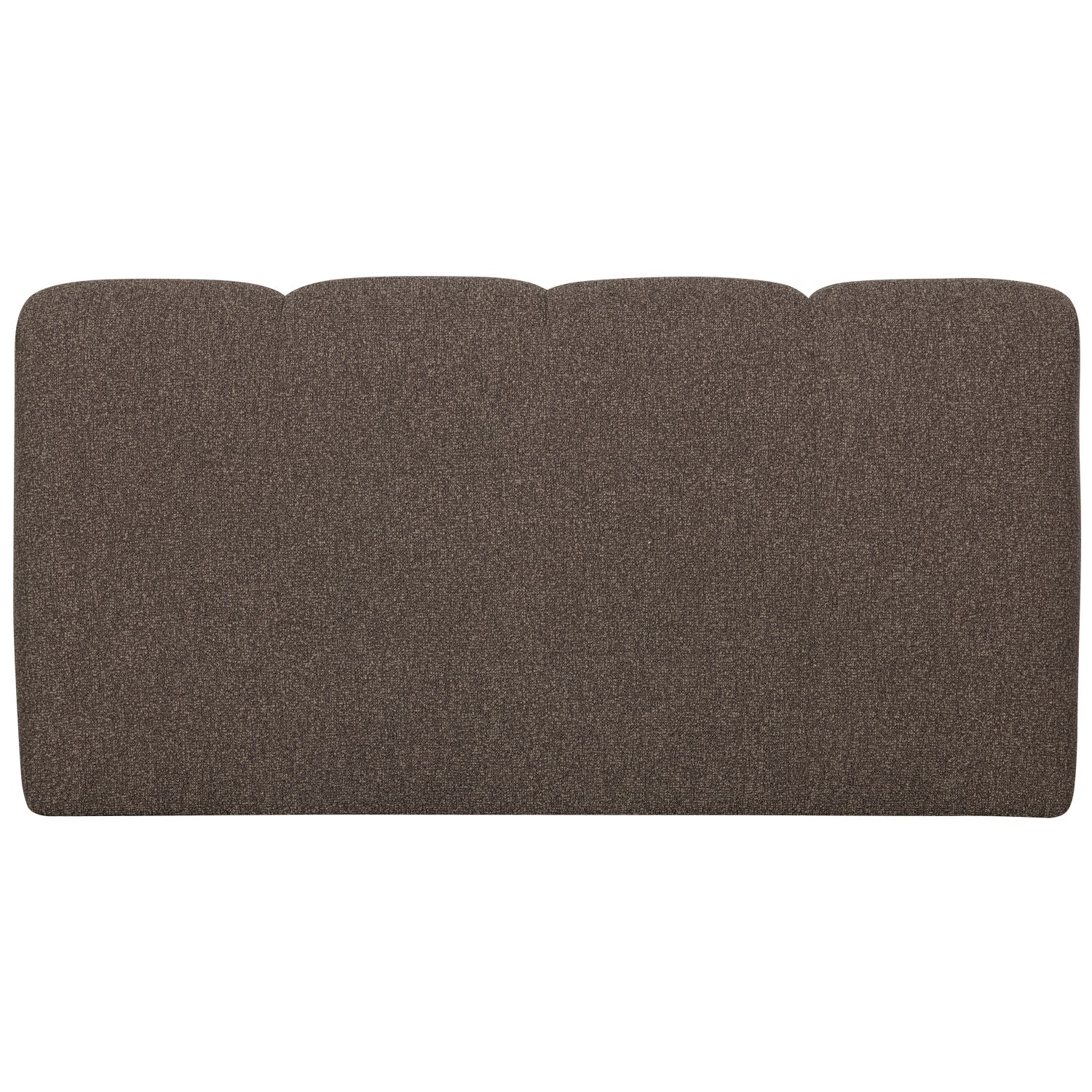 MOJO modular sofa - 3-seater dark brown bouclé element