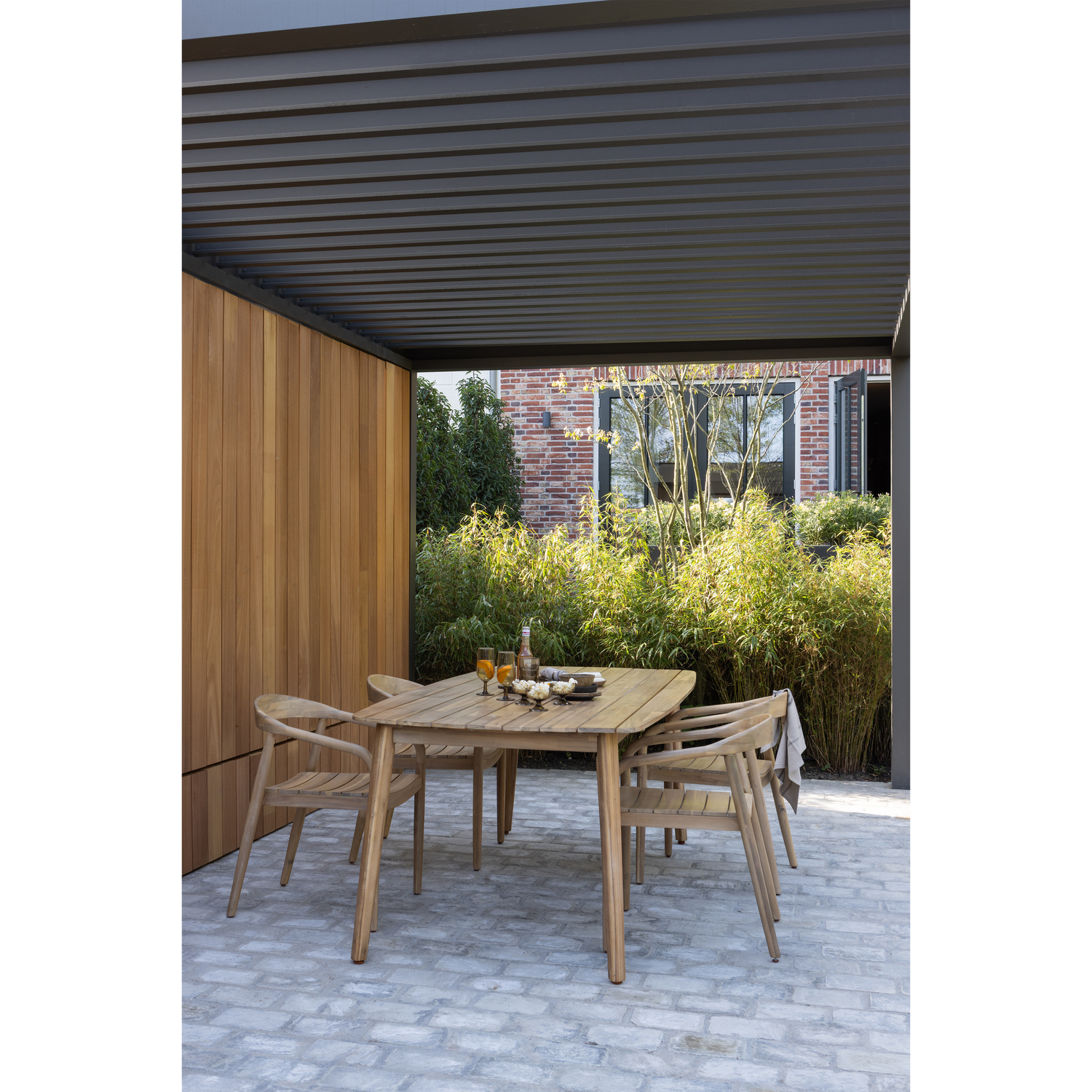 KRIS Acacia Wood Garden Table